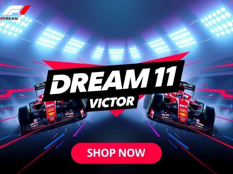 F1 Dream11 Victory Run Game Banner